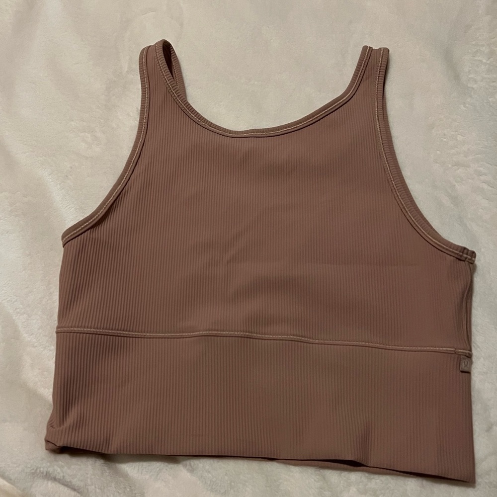 NWOT Lululemon Power pivot ribbed tank